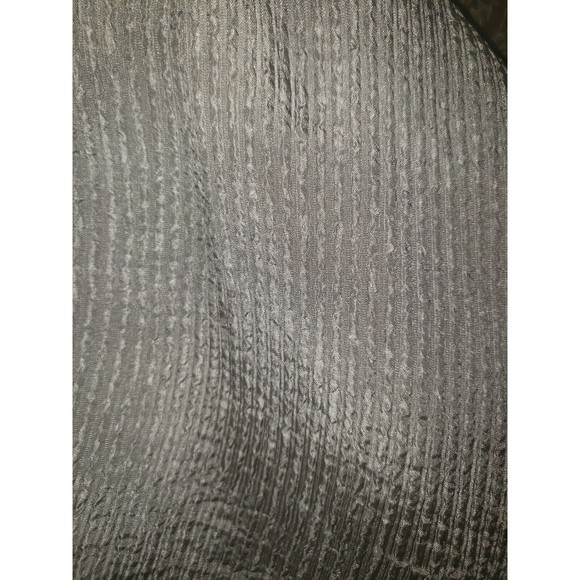 URU Kristine St. Rrik Womens Silk Blend Baby Doll Blouse Sz 1X OS Green Gray NWT - Picture 8 of 12